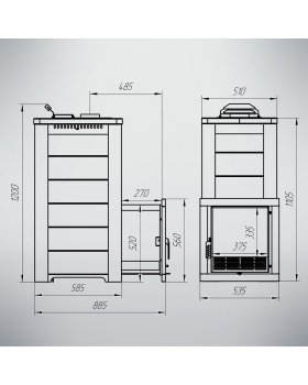 Печь ТЕРМА Сказка Стандарт (Пироксенит)-foto5