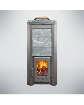 Печь ТЕРМА Сказка Укороченная (Камень (Айс Грей))-foto3