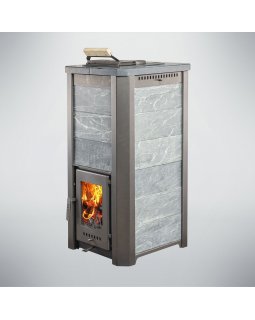 Печь ТЕРМА Сказка Укороченная (Камень (Айс Грей))-foto4