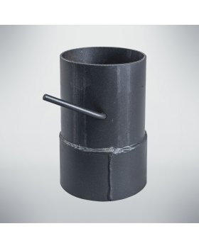 Шибер на трубу круглый Ф114-foto3