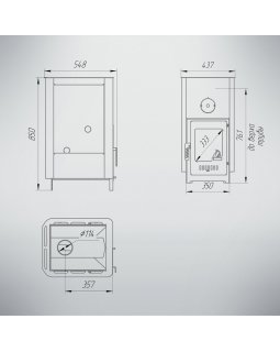 Печь Классика Мини\Паленица\Волжанка-foto43