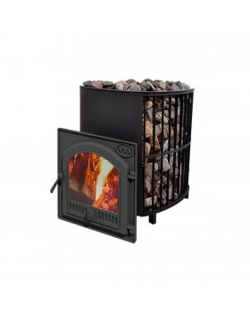 Печь Калита Дружина (Чугунная, с панорамным стеклом)