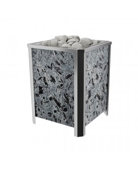 Печь Премьера М в камне 9 кВт (Серпентинит Премиум)