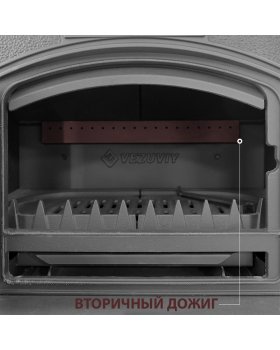 Печь-камин Везувий KZ-14Р "Антрацит"-foto4
