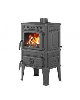 Печь-камин Везувий LV-12S "Антрацит"