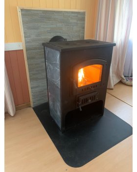 Печь-Камин ВЕЗУВИЙ ПК-03 (224) с плитой талькохлорит 12 кВт-foto5