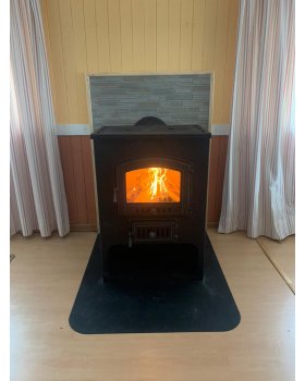 Печь-Камин ВЕЗУВИЙ ПК-03 (224) с плитой талькохлорит 12 кВт-foto6