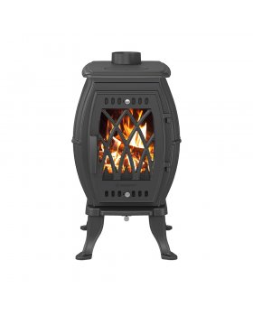 Печь-камин Везувий ВХ-09 "Антрацит"-foto2