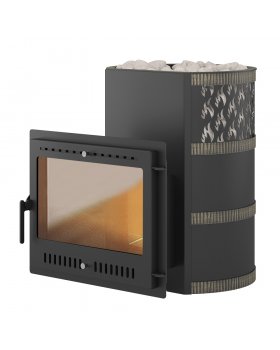 Печь ВЕЗУВИЙ Лава 22 Панорама "М"