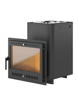 Печь ВЕЗУВИЙ Русичъ Антрацит 22 Панорама "М" Печь ВЕЗУВИЙ Русичъ Антрацит 22 Панорама "М"
