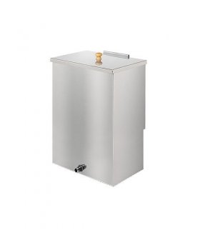 Бак нерж. навесной 30л (AISI 439) для печи Сенсация 16 АКВА
