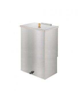Бак нерж. навесной 40л (AISI 439) для печи Сенсация 22 АКВА