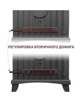 Печь-камин Везувий KZ-14 "Антрацит"-foto5