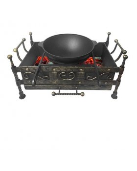 Вставка для мангала Везувий "Казан"-foto2