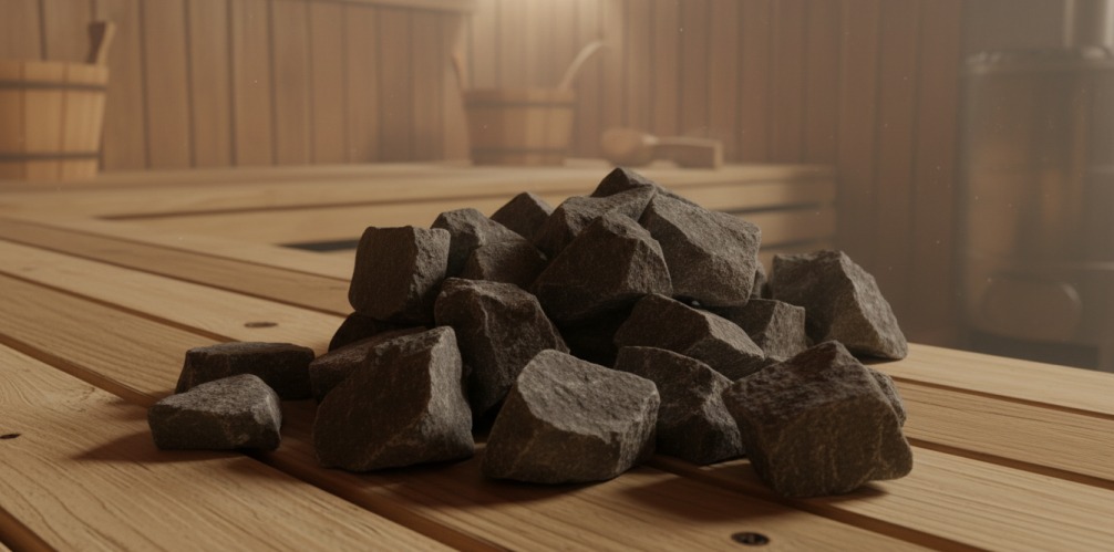 Камни для банной печи: геология легкого пара